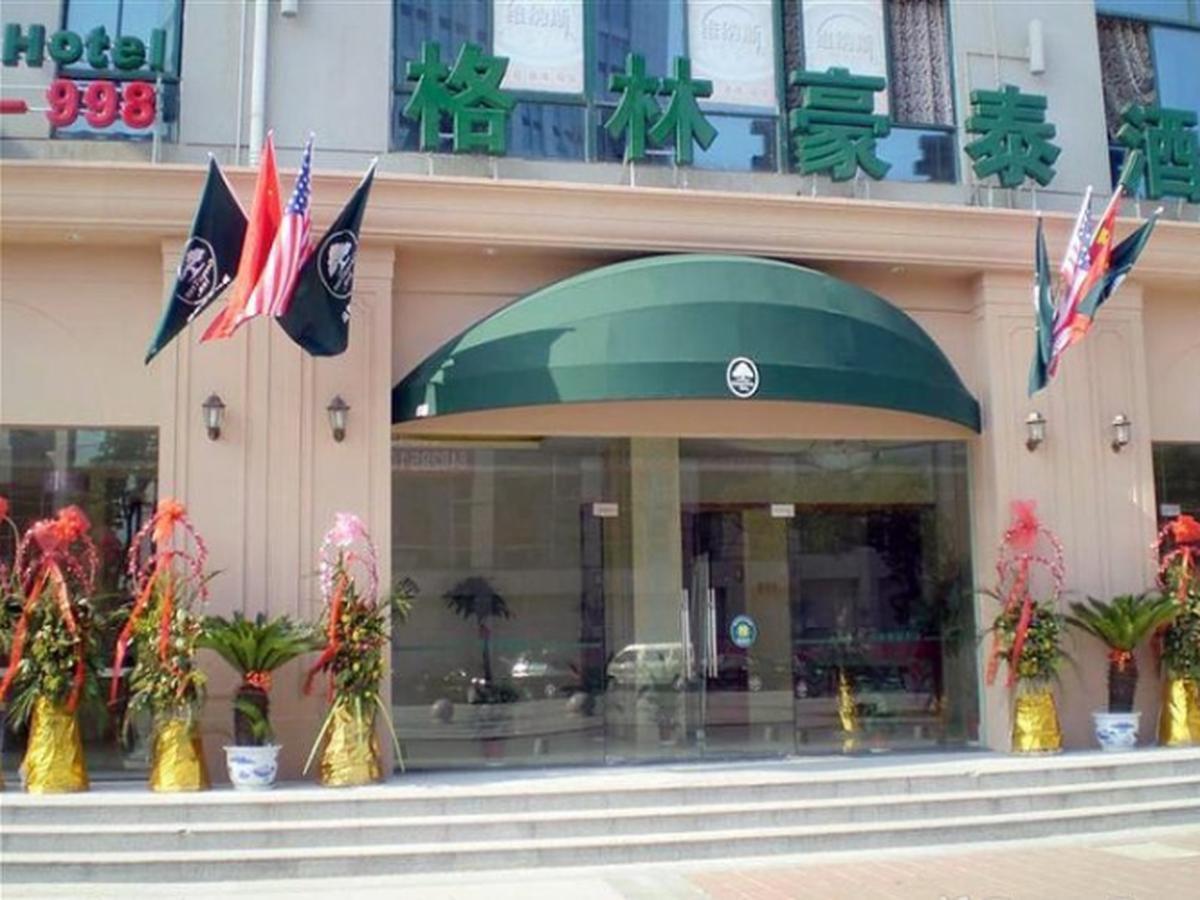 Greentree Inn Jiangsu Wuxi Hubin Business Street Business Hotel Exterior photo